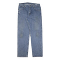 WRANGLER Mens Regular Fit Straight Leg Denim Medium Wash W34 L33 Classic Zip