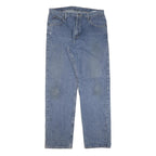 WRANGLER Mens Regular Fit Straight Leg Denim Medium Wash W34 L33 Classic Zip