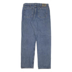 WRANGLER Mens Regular Fit Straight Leg Denim Medium Wash W34 L33 Classic Zip