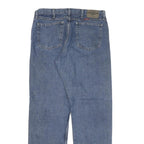 WRANGLER Mens Regular Fit Straight Leg Denim Medium Wash W34 L33 Classic Zip