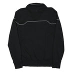 HUGO BOSS Mens Black Jacket M Polyester Blend Zip Plain Casual Outerwear