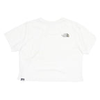 THE NORTH FACE Womens White & Camouflage Logo Graphic T-Shirt S Short Sleeve