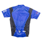 SCOTT Cycling Mens Jersey Blue 1/4 Zip M