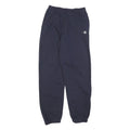 CHAMPION Mens Joggers Navy Blue S W26 L30 Cotton Blend Slim Tapered Logo