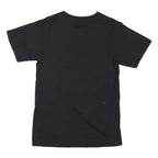 ADIDAS Mens Black Yellow Graphic T-Shirt S Short Sleeve Crew Neck Cotton Blend