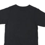 ADIDAS Mens Black Yellow Graphic T-Shirt S Short Sleeve Crew Neck Cotton Blend