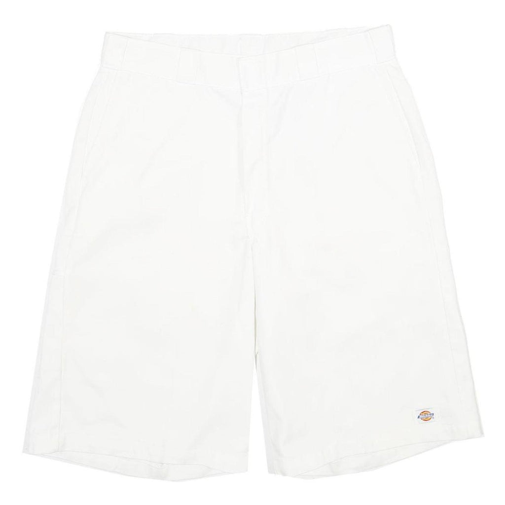 DICKIES Mens White Casual Shorts Size M W32 Classic Fit Workwear