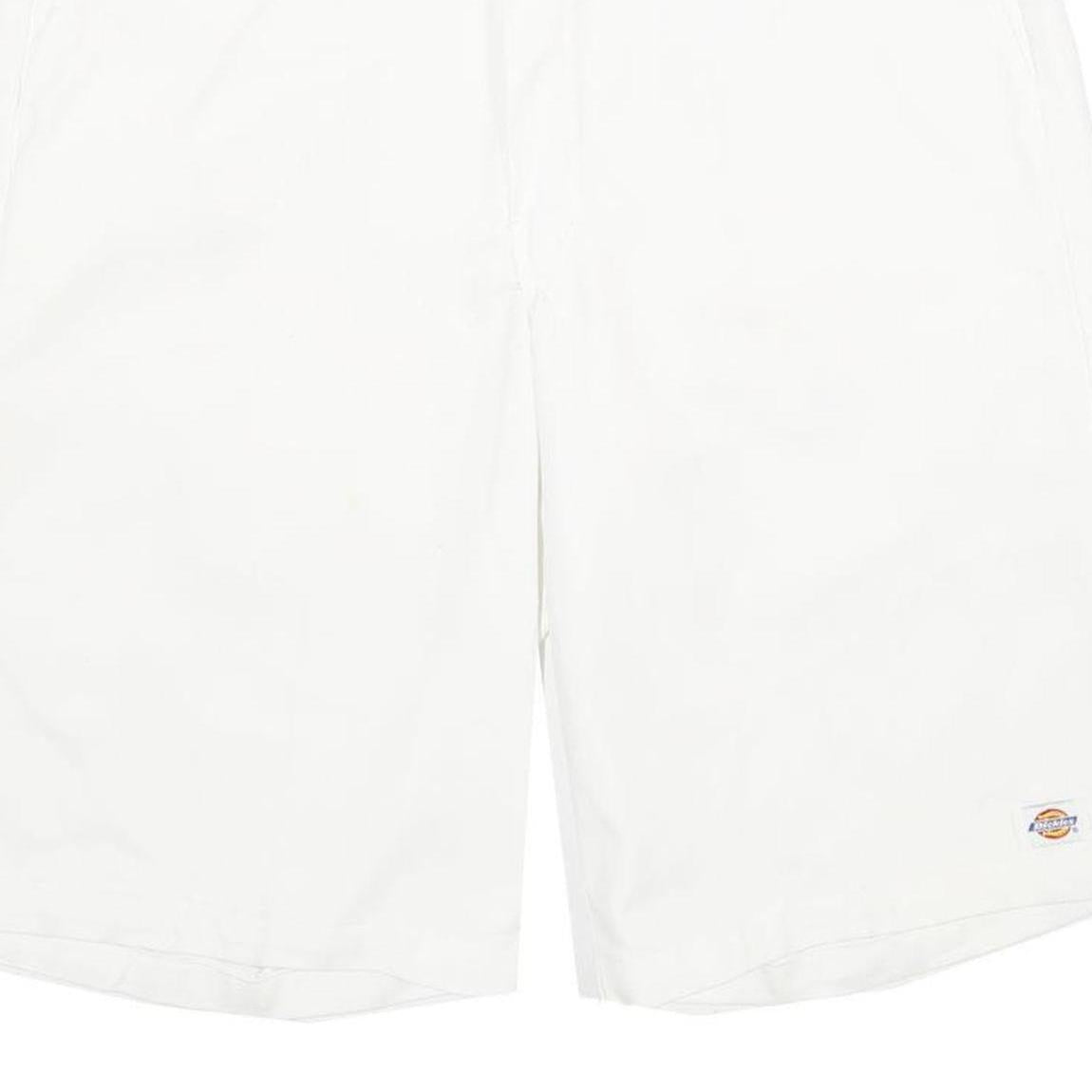 DICKIES Mens White Casual Shorts Size M W32 Classic Fit Workwear