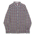 LEVI'S Mens Blue Red Yellow Check Shirt S Cotton Casual Long Sleeve