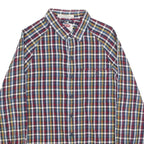 LEVI'S Mens Blue Red Yellow Check Shirt S Cotton Casual Long Sleeve