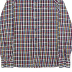 LEVI'S Mens Blue Red Yellow Check Shirt S Cotton Casual Long Sleeve