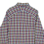 LEVI'S Mens Blue Red Yellow Check Shirt S Cotton Casual Long Sleeve