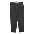 TRAILER Womens Black Relaxed Straight Denim Medium W34 L28 Cotton Zip Pockets