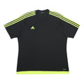 ADIDAS Mens Black & Yellow Modern T-Shirt XL Short Sleeve Crew Neck Climacool