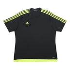 ADIDAS Mens Black & Yellow Modern T-Shirt XL Short Sleeve Crew Neck Climacool