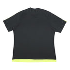 ADIDAS Mens Black & Yellow Modern T-Shirt XL Short Sleeve Crew Neck Climacool