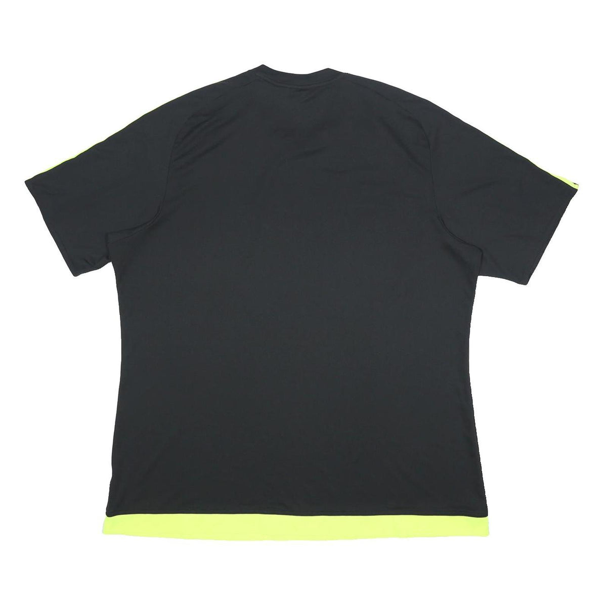 ADIDAS Mens Black & Yellow Modern T-Shirt XL Short Sleeve Crew Neck Climacool