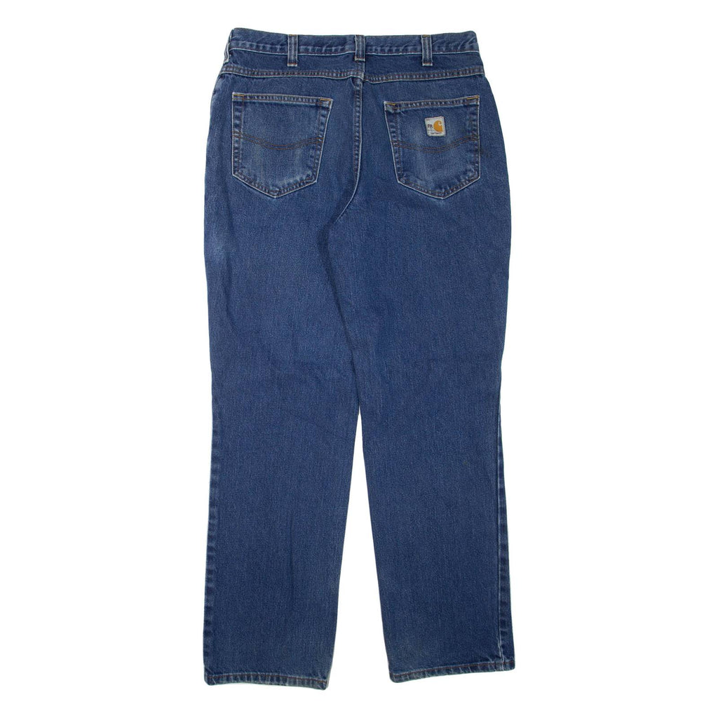 CARHARTT Mens Jeans Blue Regular Bootcut W32 L32