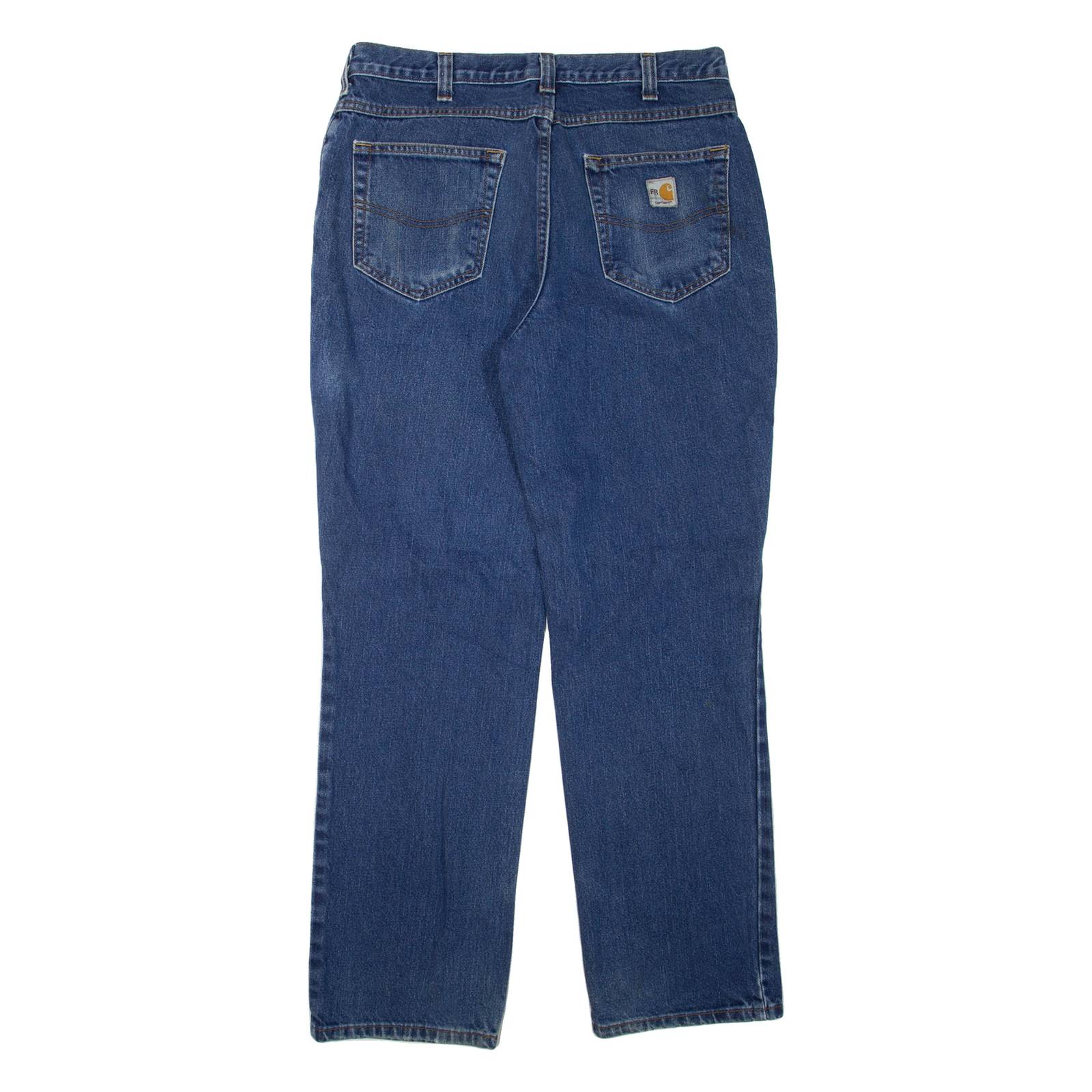 CARHARTT Mens Jeans Blue Regular Bootcut W32 L32
