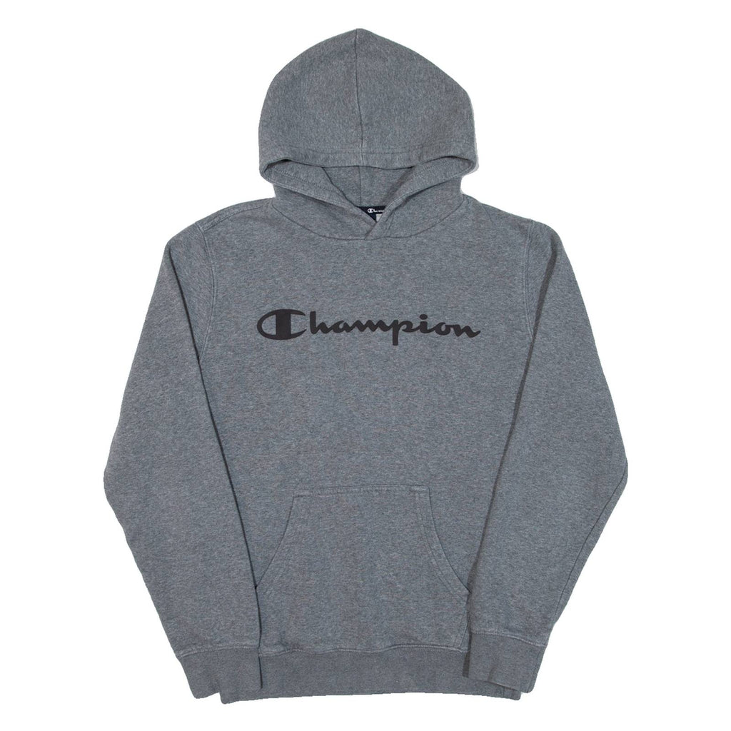 CHAMPION Mens Grey Hoodie M