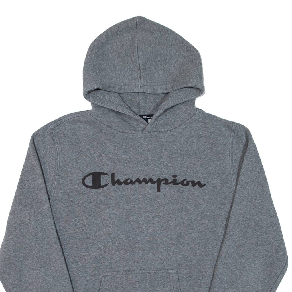CHAMPION Mens Grey Hoodie M