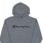 CHAMPION Mens Grey Hoodie M
