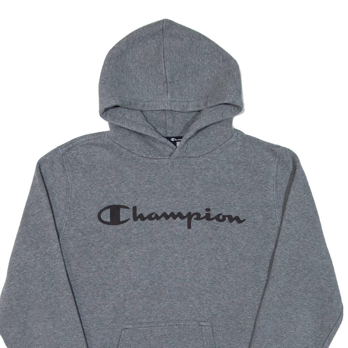 CHAMPION Mens Grey Hoodie M