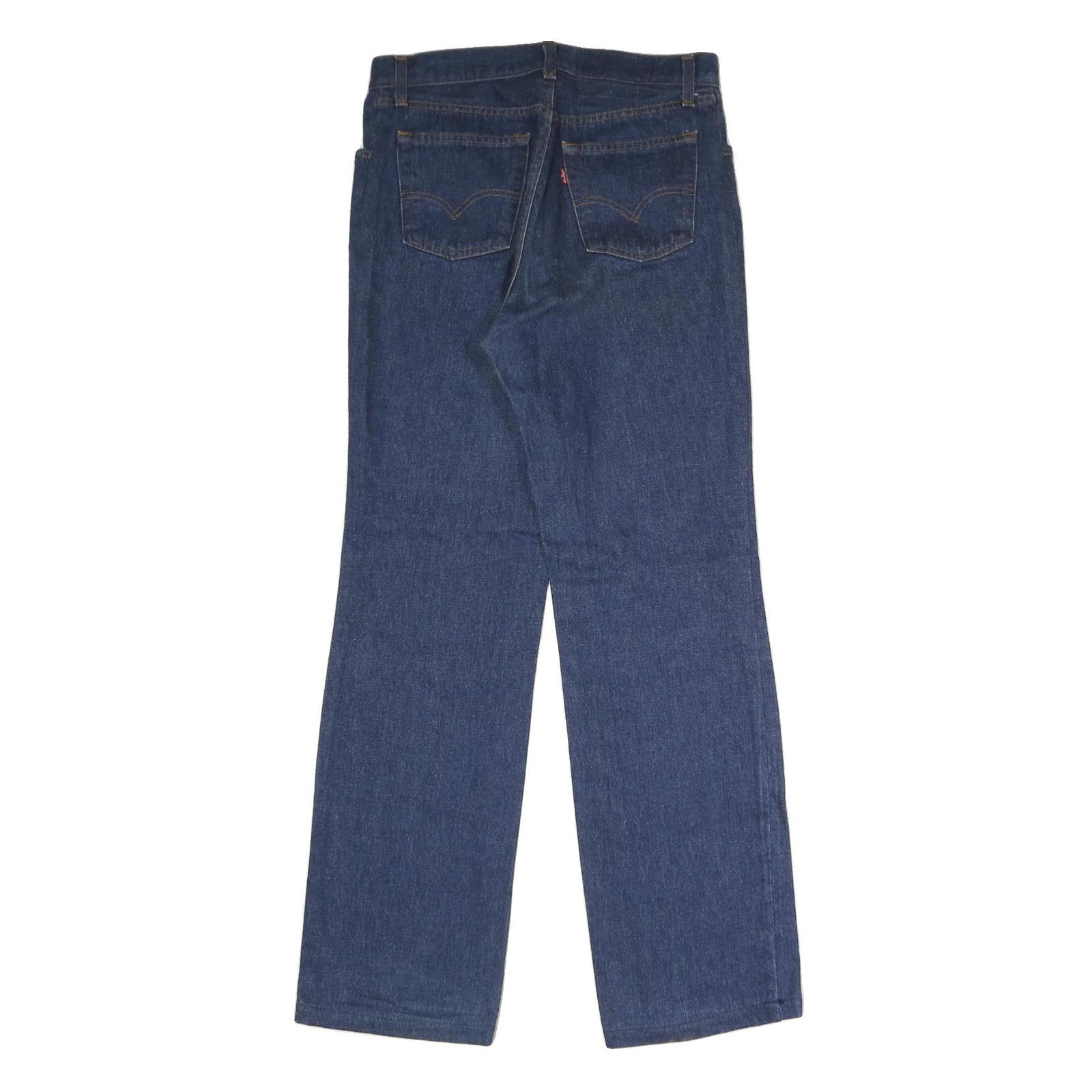 LEVI'S Mens Jeans Blue Regular Straight Denim Medium W30 L32 Classic Cotton Zip