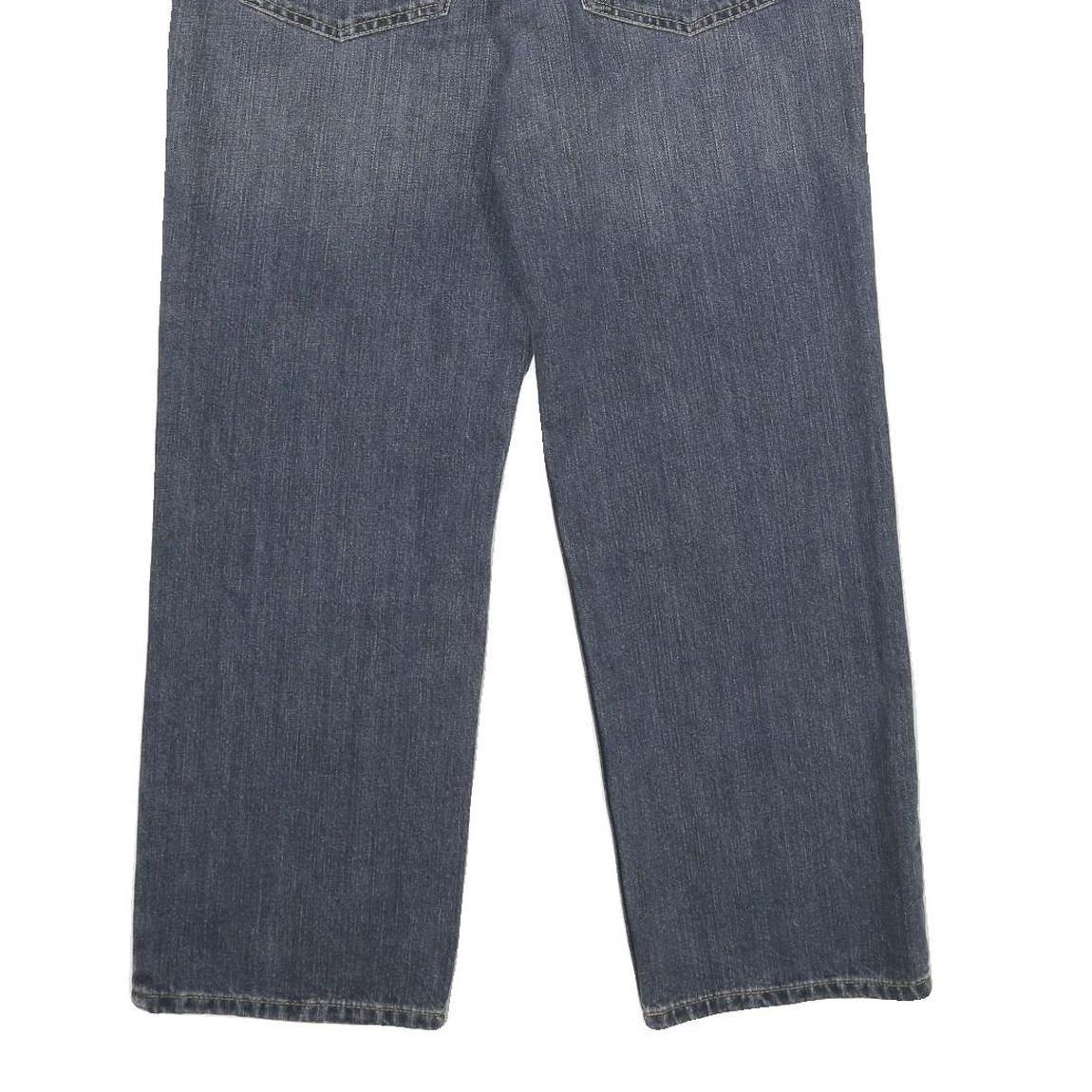 CARHARTT Mens Blue Relaxed Straight Denim Light W31 L28 Zip Cotton Blend Jeans