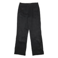 JAEGER Womens Black Relaxed Woven Trousers W28 L31 Zip Casual Wear