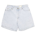 EDDIE BAUER Womens Light Blue Denim Casual Shorts XL W32 Cotton Blend Classic