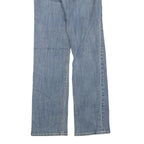 WORN Womens Regular Fit Blue Denim Jeans W28 L33 Classic Cotton Blend Zip