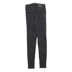 LEVI'S Womens Slim Black Skinny Denim Medium Wash Jeans W25 L30 Stylish