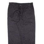 DICKIES Workwear Mens Trousers Black Relaxed Straight W38 L28
