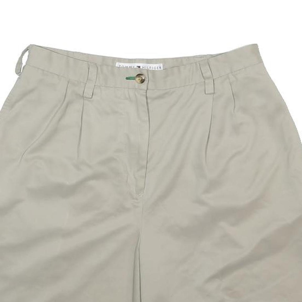 TOMMY HILFIGER Womens Shorts Beige Casual Plain M W28 Summer Wear