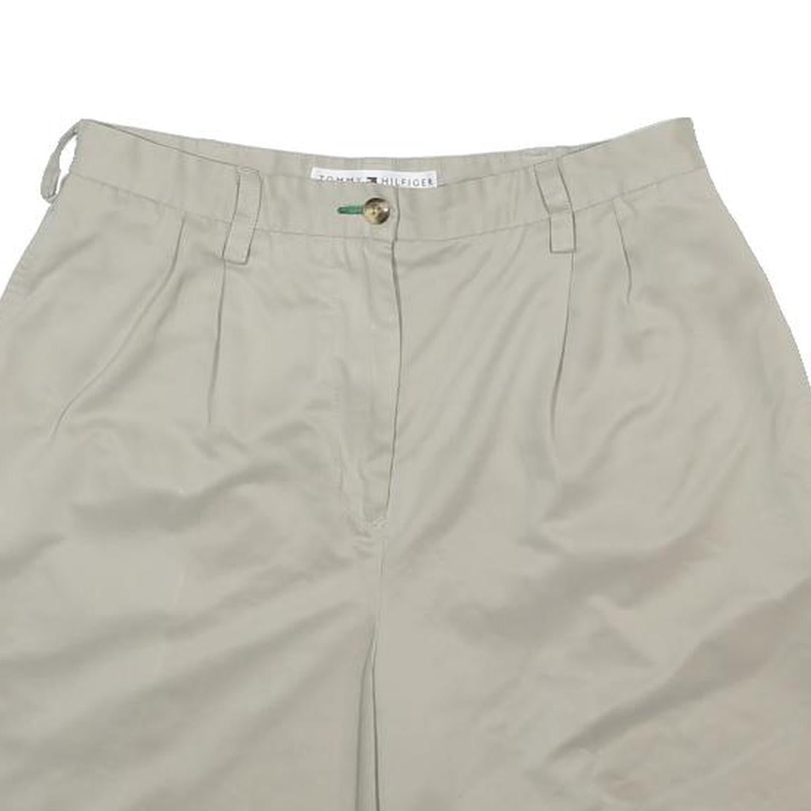 TOMMY HILFIGER Womens Shorts Beige Casual Plain M W28 Summer Wear