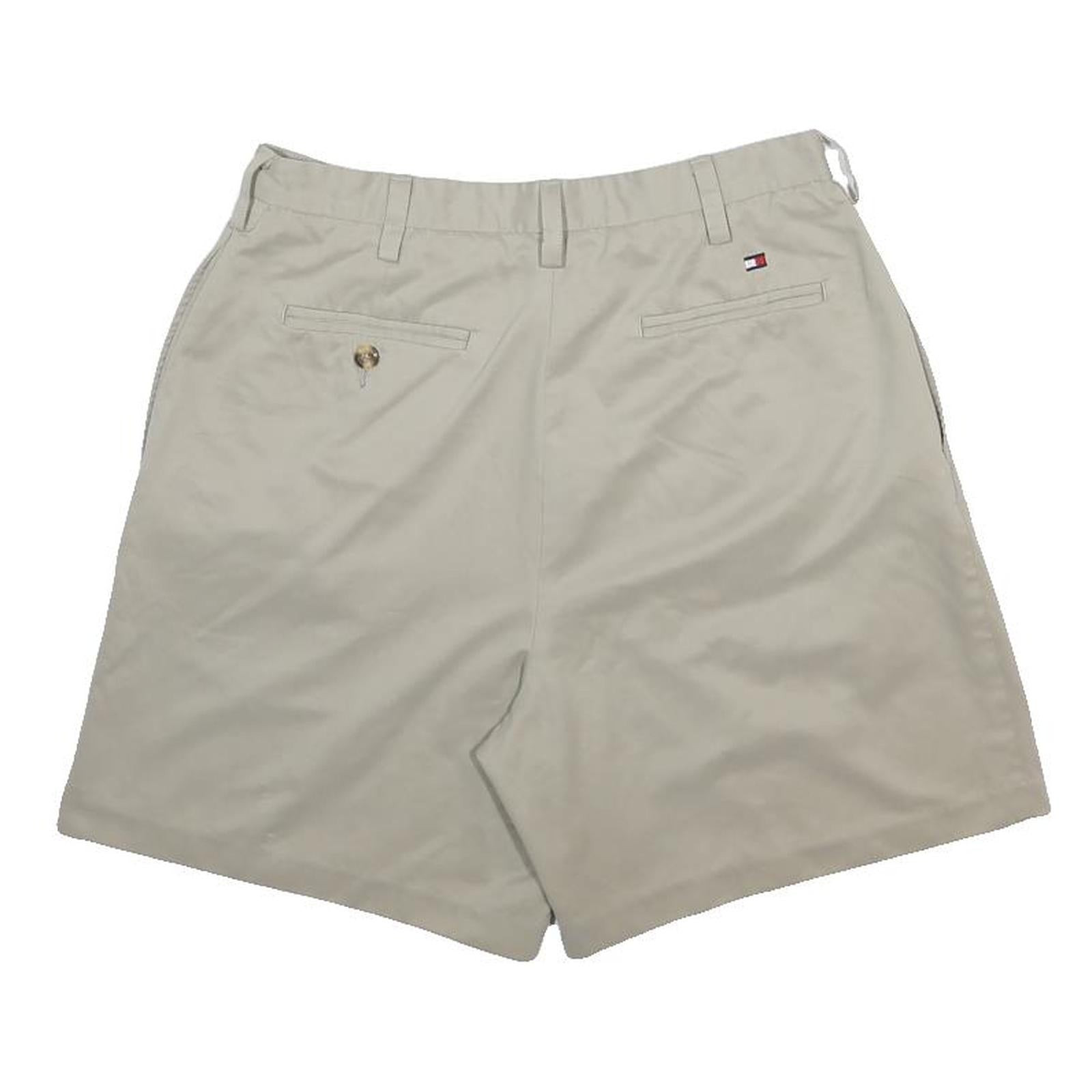 TOMMY HILFIGER Womens Shorts Beige Casual Plain M W28 Summer Wear