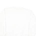 Mens White Sweatshirt Ocean City OCBP New Jersey Crew Neck L Cotton Blend Casual