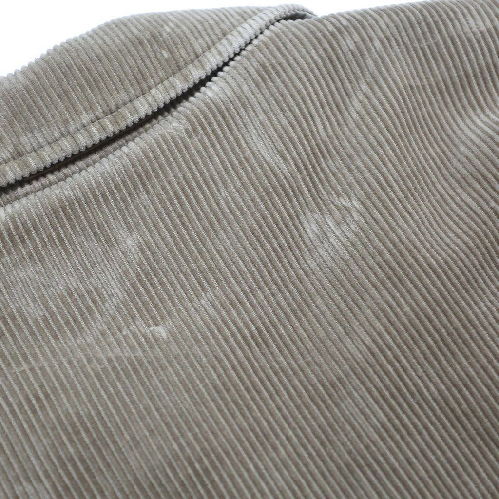CAMEL ACTIVE Mens Beige Corduroy Chore Jacket XL Cotton Blend Zip Plain