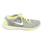 NIKE Womens Low Top Trainers Grey & Yellow Synthetic UK 3 Lightweight Running