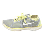 NIKE Womens Low Top Trainers Grey & Yellow Synthetic UK 3 Lightweight Running
