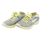 NIKE Womens Low Top Trainers Grey & Yellow Synthetic UK 3 Lightweight Running