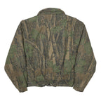 WINCHESTER Mens Green Camouflage Cotton Blend Jacket M Zip Outdoor Casual