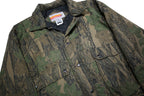 WINCHESTER Mens Green Camouflage Cotton Blend Jacket M Zip Outdoor Casual
