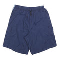 NIKE Mens Shorts Navy Blue Sports Cargo L W30 Lightweight Summer Wear