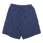 NIKE Mens Shorts Navy Blue Sports Cargo L W30 Lightweight Summer Wear