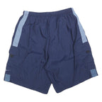 NIKE Mens Shorts Navy Blue Sports Cargo L W30 Lightweight Summer Wear
