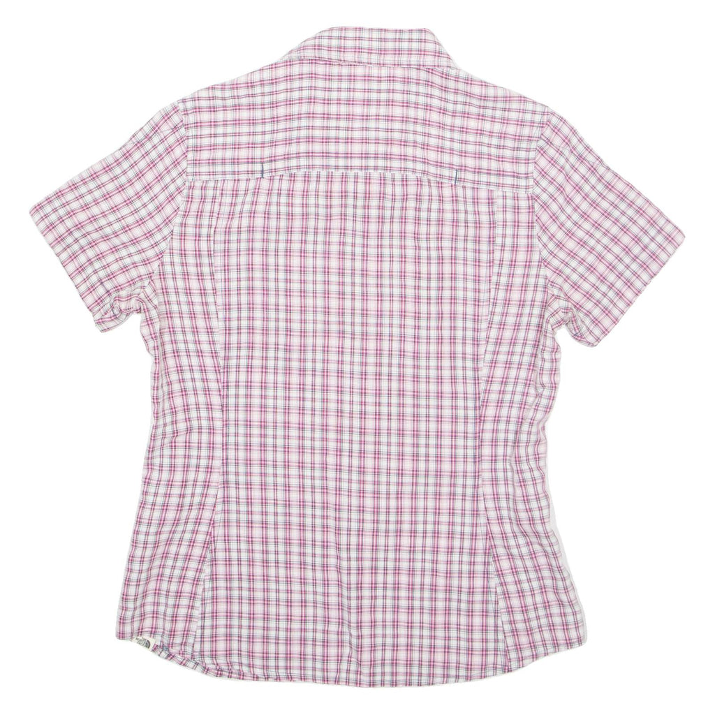 THE NORTH FACE Womens Shirt Pink Check S