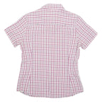 THE NORTH FACE Womens Shirt Pink Check S