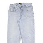 LEE Mens Jeans Blue Relaxed Straight Denim Light W34 L30 Casual Classic Zip